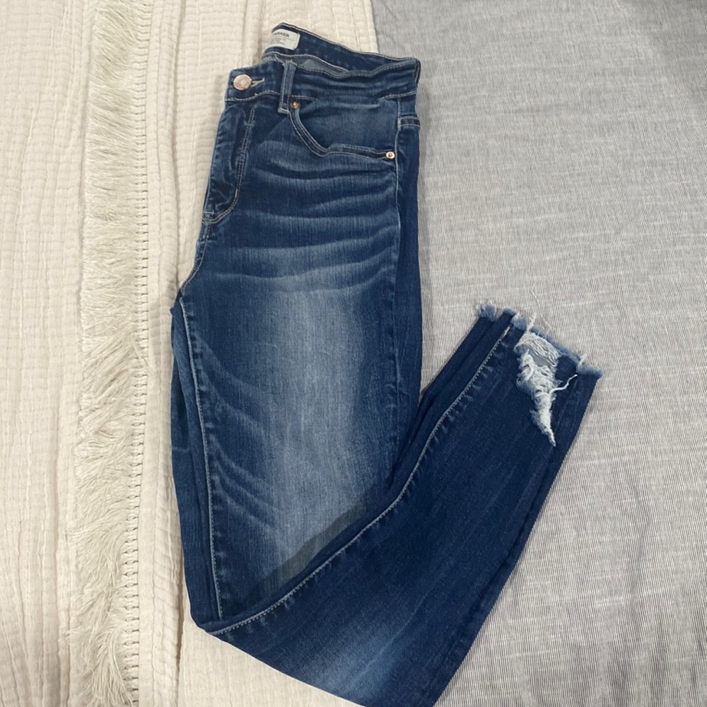 BKE Parker universal fit high rise ankle skinny